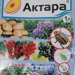 Пестицид Актара для борьбы с вредителями листьев